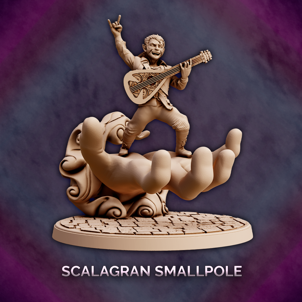 Scalagran Smallpole - Halfling Bard